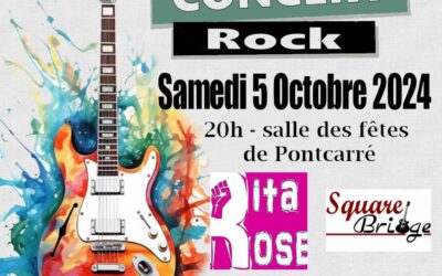 Concert Rock 2024 au profit des Restos du Coeur