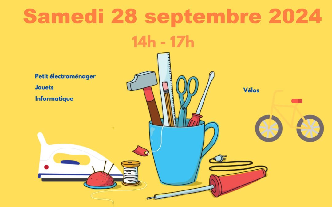 Nouvelle date Repair café – au L’B’ café