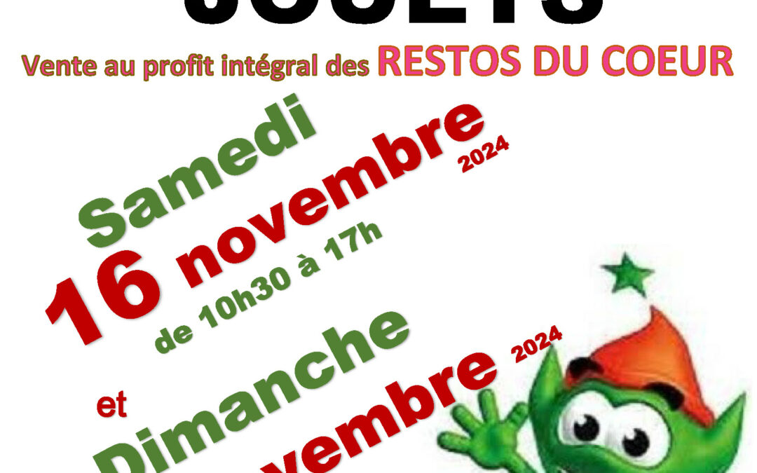 Bourse aux jouets 2024