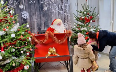 Quand le feu d’artifice se mêle à notre marché de noël